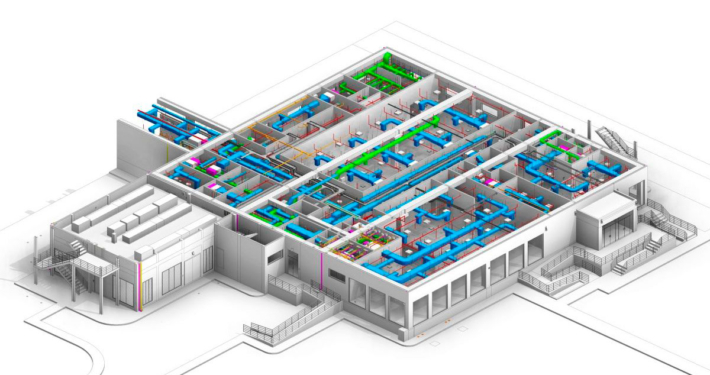 Nave industrial BIM